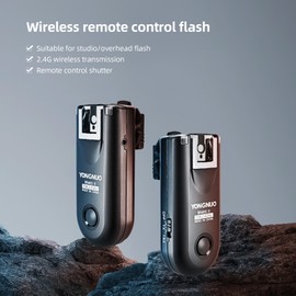 YONGNUO RF603II S1 2.4G Wireless Flash Trigger Transmitter 16 Channels 100M Transmission Range Replacement for Sony A100/A200/A300/A350/A700/A900/A57/A65/A77/A99/A99II/A550
