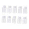 STOBAZA Decorative Plastic Bottles 50ml Travel Bottles Set Sample Jars