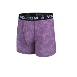 Volcom Mens Boxer Briefs 5 Pack Poly Spandex Performance Boxer Briefs Underwear (Purple/Black/Navy/Black/Blue, Medium)