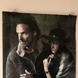 Poster : AMC The Walking Dead S5 Rick & Carl Grimes 24x36 Item #3201 - New