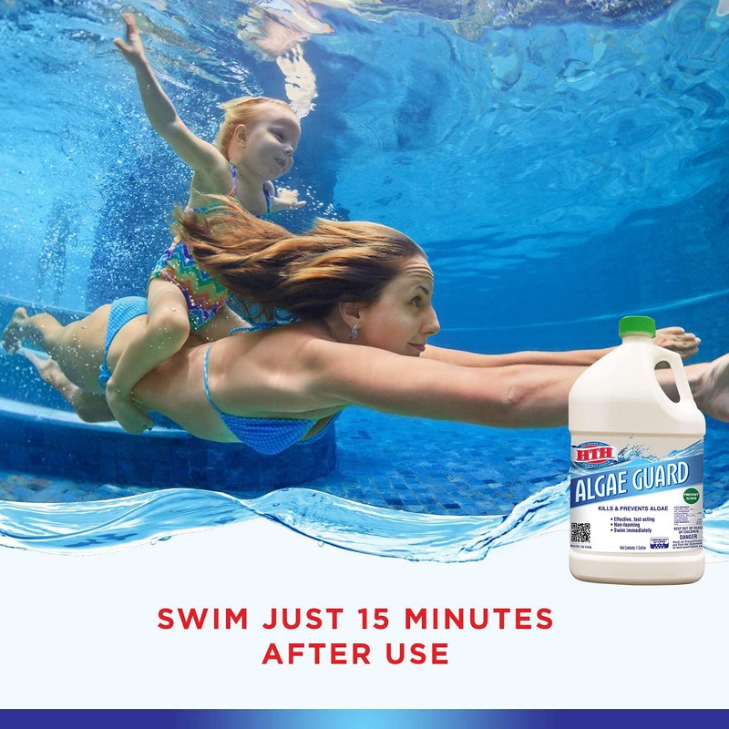 HTH 67045 Algae Guard 10 for Swimming Pools, 1 gal