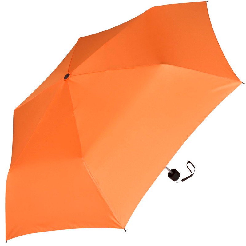 doppler Pocket Umbrella Fibre Havana Plain, orange, Pocket umbrella super