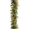 National Tree Company 9 ft Pre-Lit Colonial Fir, Artificial Christmas