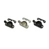 QCAA Steel Window Sash Lock, CTC 2", Satin Nickel, 12