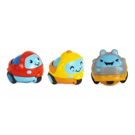 Chicco 3 Piezas De Carritos De Construcción Rolling Wheels