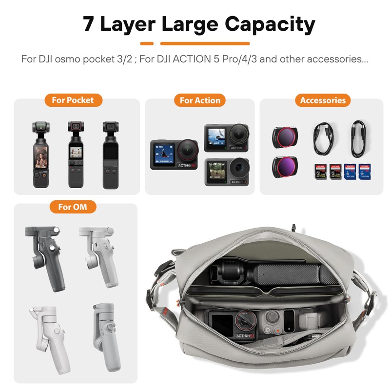 STARTRC PHOTO All-in-One Waterproof Storage Bag for DJI Osmo Pocket