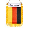 WXTWK 3 X 5 Inch Germany Flag German Window Hanging
