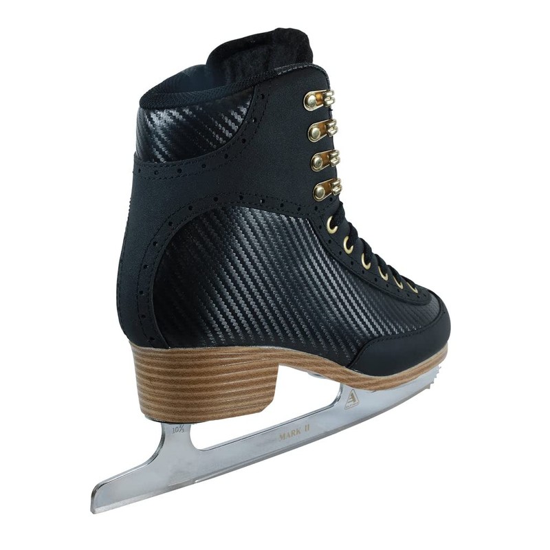 Jackson Ultima Softec Nova Black Womens/Girls Ice Figure Skates -