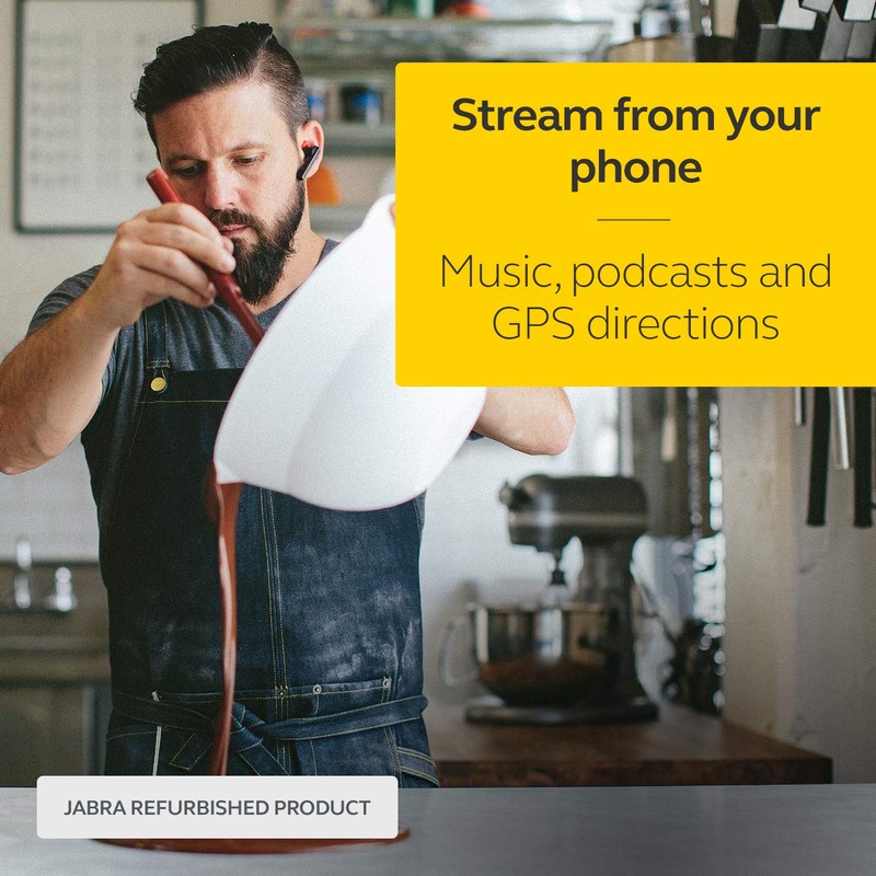 Jabra Talk 45 Black Bluetooth Headset for High Definition Hands-Free