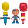 Blippi BLP0136 5-Inch Job Explorer Figure with 6 Entrances, Multi-Colour