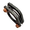 Universal Exhaust Flange Connector Set 50 mm [1.96 Inches] with