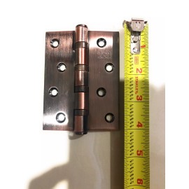 Vival Pack Of 6(3 Pairs ) Silent Ball Bearing Door Hinges (red Bronze) Sds-304 4x3x3.0