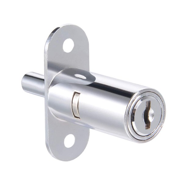 sourcing map Drawers Desk Wardrobe Push Piston Lock 3/4 Inch