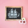 Sailboat Wall Stencils Template Reusable Spray PaintStencils for Craft Painting