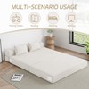 Luoxiao Folding Sofa Bed Convertible Sleeper Chair Full Size with