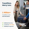 TSA Approved Travel Combination Cable Luggage Locks for Suitcases &