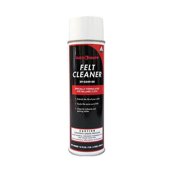 Suzo-Happ Professional Pool Table Cloth Felt Cleaner, removes stains spills
