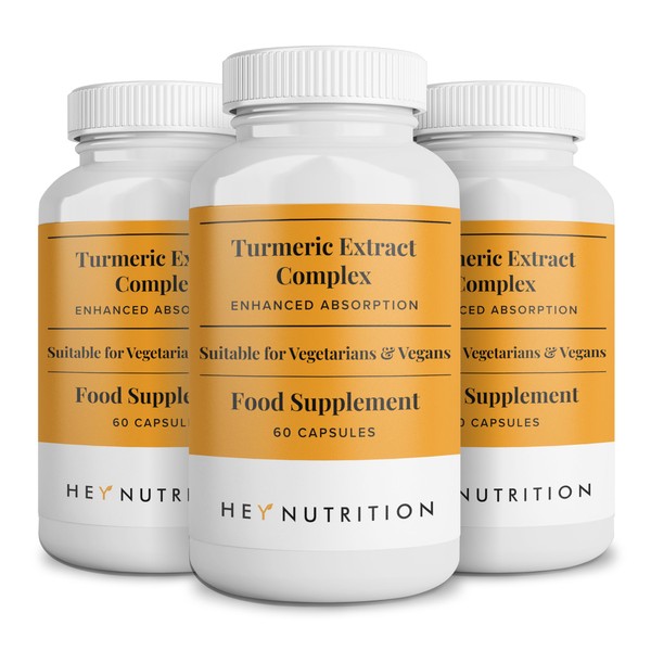 Hey Nutrition Hey Nutrition Turmeric Extract Complex - Vitamin D3