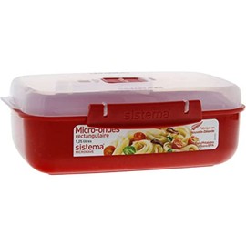 Sistema Rectangulaire micro-ondes a clips - 1.25 L