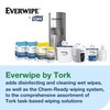 Tork Everwipe Mobile Wet Wipe Buckets White, Resealable, Bucket Compatible