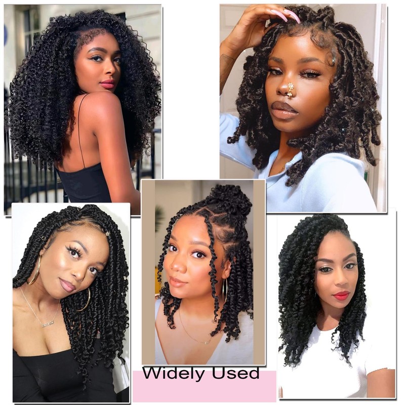 Purple Passion Twist Hair 24 Inch 5 Packs Water Wave