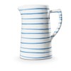 GMUNDNER KERAMIK Water jug capacity: 0.7 litres, blue-flamed crockery, handmade