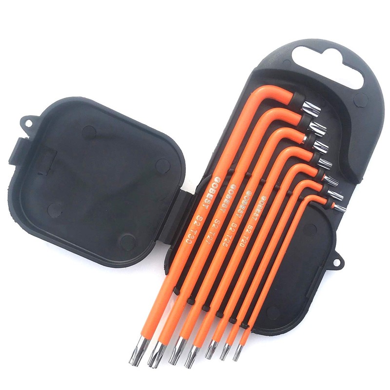 GOBEST Short torx Security Tamper Proof Key Set 7 pcs