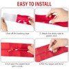 4-Pack Heavy Duty Zipper Door for Dust Barriers,Dust Zippers for