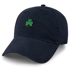 Chowdaheadz Mini Shamrock Dad Hat Navy