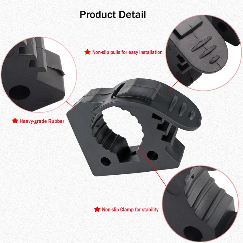 UTV ATV Shovel Holder & Tool Mount, Quick-Release Molle Panel