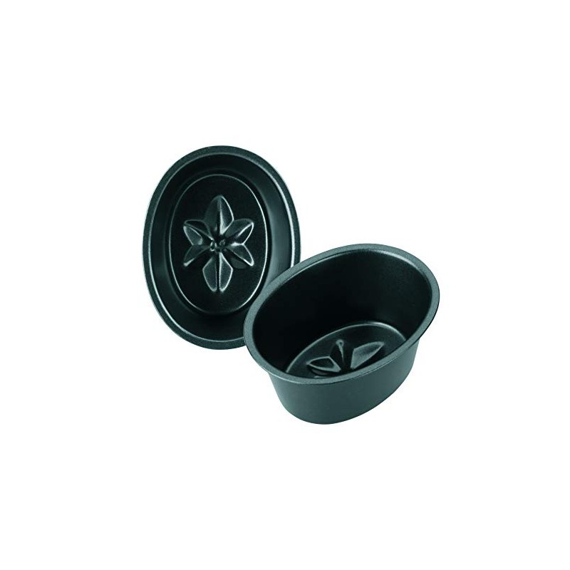Ibili Aspic Mould Moka 8x6 cm of Rolled Steel Plate,