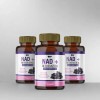 Nad Resveratrol Premium 9 Ingredientes 60 Tabs 3 Pack