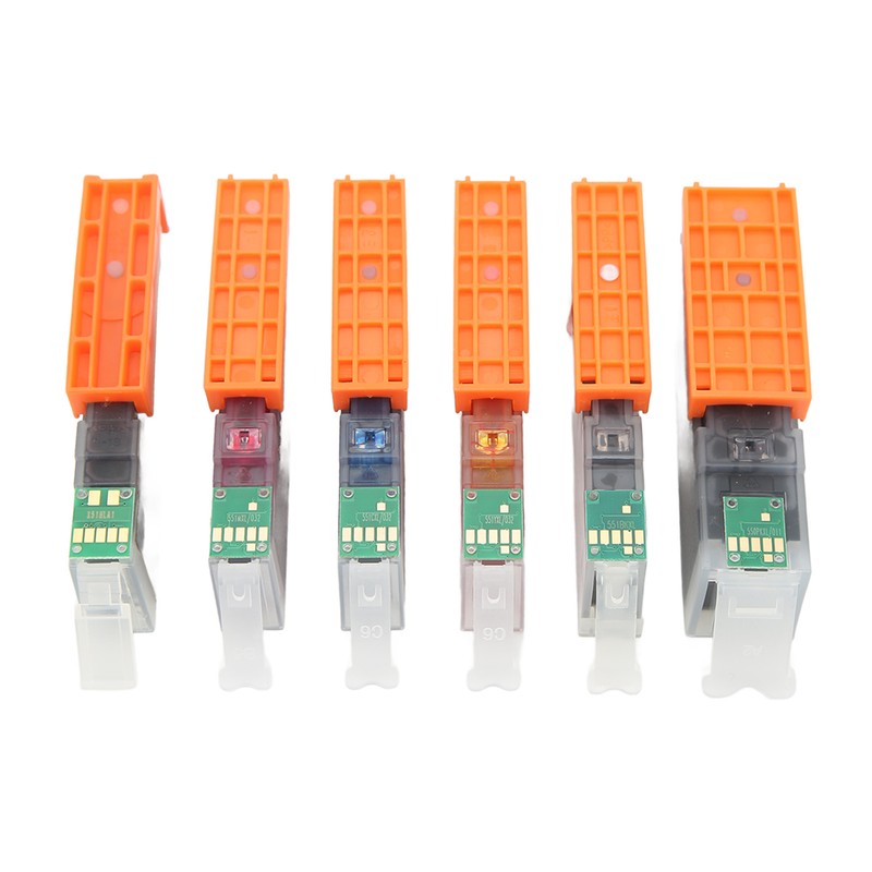 Printer Ink Cartridge Set No Fading Accurate Ink Cartridge Replacement