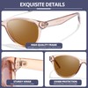 SIPHEW Women's Polarised Classic Sunglasses with UV400 Protection for Women,