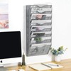 PAG Hanging Wall File Holder Organizer Mail Sorter Literature Rack