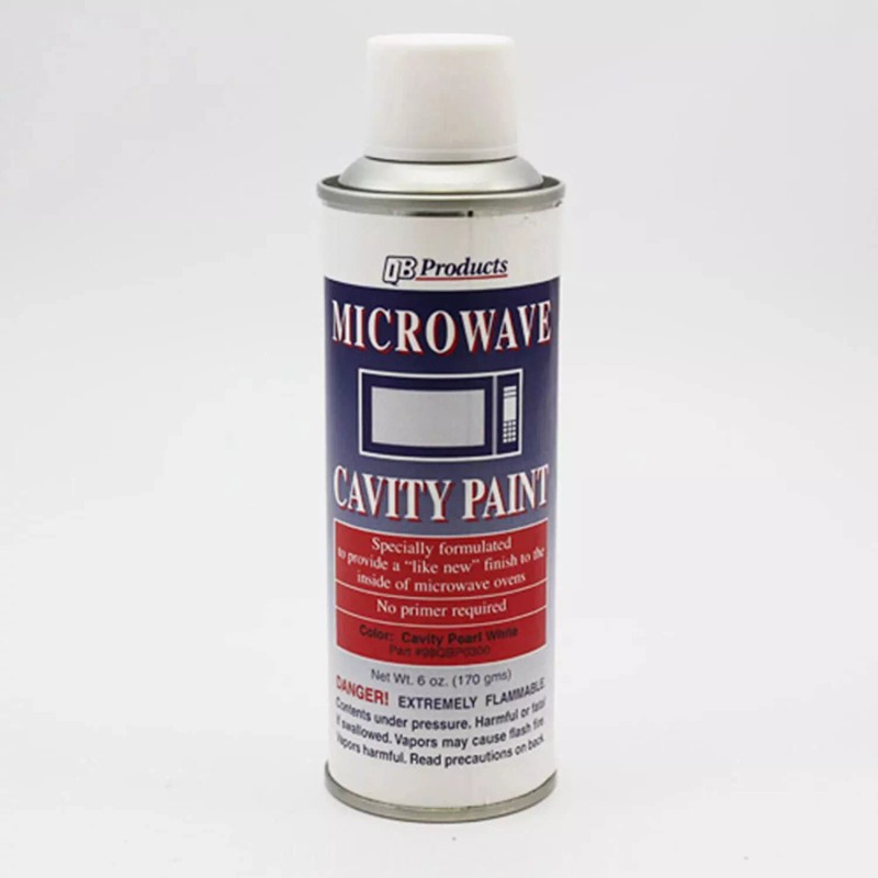 ERP QB Products 98QBP0302 Microwave Cavity Paint 6 oz Snow