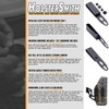 HolsterSmith Universal Metal Belt Clips for Holster Making - (ARC