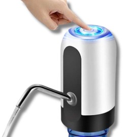 VERIFICADOS | Dispensador de Agua inalámbrico | Bomba de Agua Portátil USB Recargable, Bombeo Rápido Botella de Galón Universal Interruptor Automático