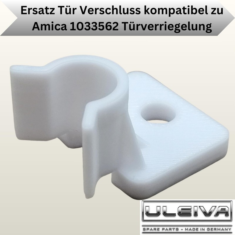 ULEIVA Replacement Door Lock Compatible with Amica Fridge Freezer Door