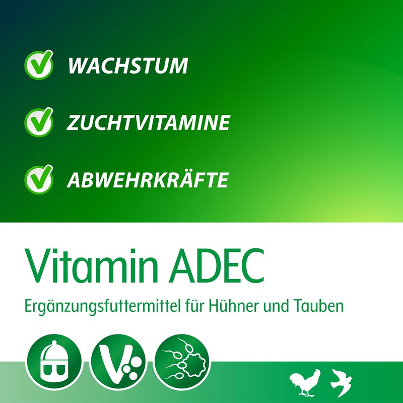 Rohnfried Vitamin AD3EC 250ml (improves fertility). Pigeons and Birds