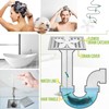 JALCH 10-Pack Flower-Shaped Shower Drain Protectors – Sink and Bathtub