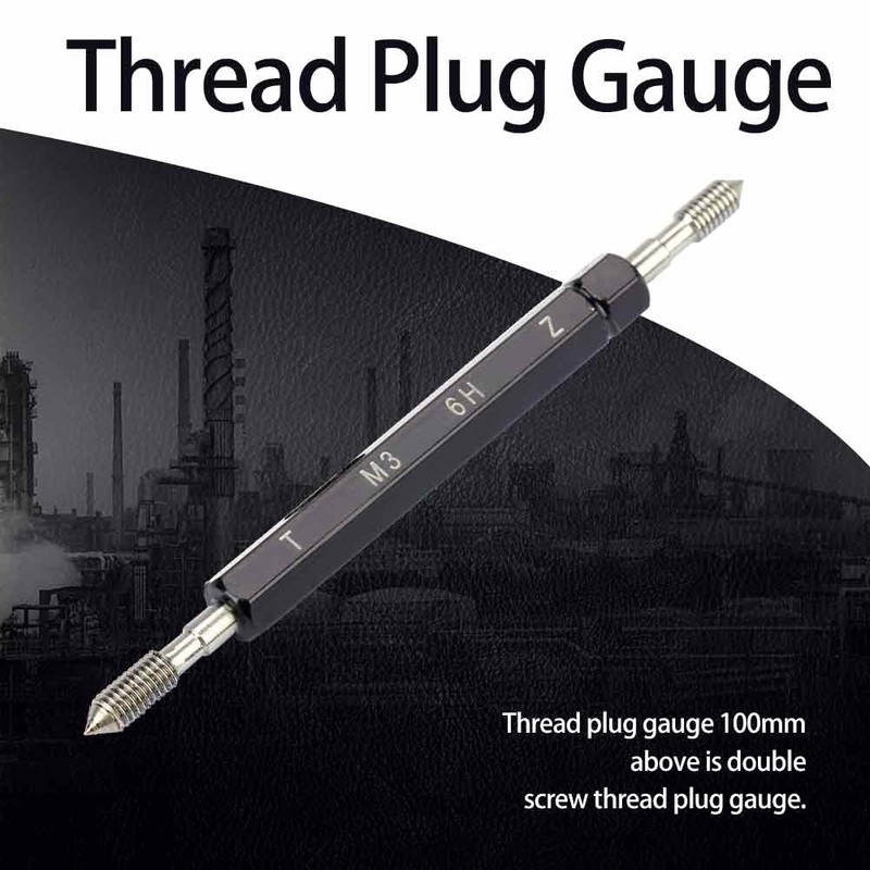Steel Gage Thread Plug Gauge High Quality Measurement Hand Tool