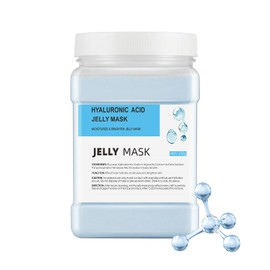IREV Jelly Mask for Facials Professional, Hydrating Moisturizing Peel Off Gel Face Mask SkinCare, Hyaluronic Acid Face Mask for Deep Hydration Spa Mask for Glowing Skin 23 Fl Oz