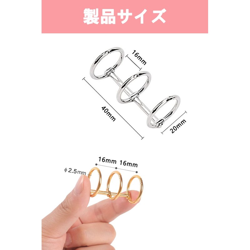 YFFSFDC Loose Leaf Binder Ring Binder Binder Binding Jig Hole