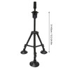 Wig Head Holder Suction Aluminium Alloy Portable Adjustable Wig Head