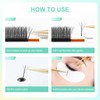 NAGARAKU 3D W Triple Core Eyelash Extensions, Eyelash Extension, Self-Fanning