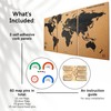 Zinello Design – Cork World Map – Wall Decoration Picture