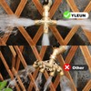 YELUN Garden Hose Splitter High Flow Splitter No Restricted-Flow Connector