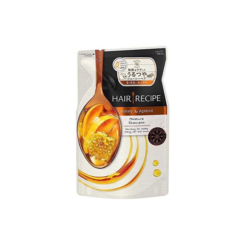 Hair Recipe Honey Apricot Enriched Moisture Recipes Hair Shampoo 330