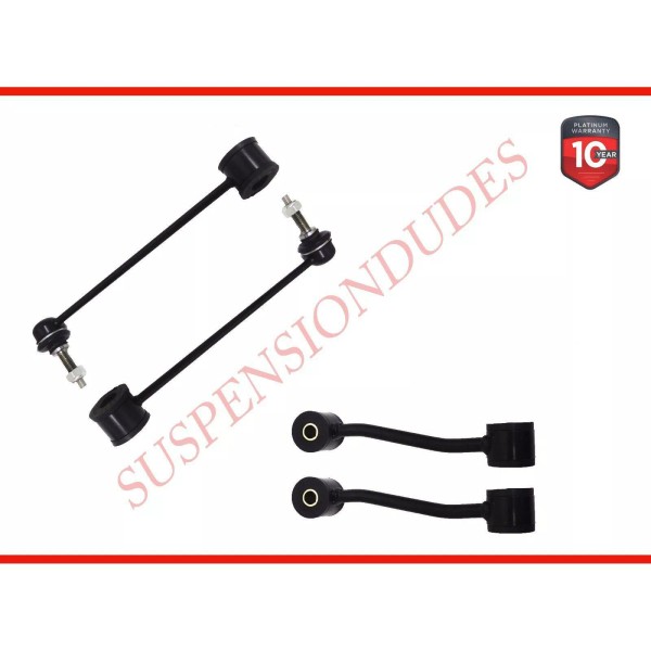 Suspension Dudes 4PC Front/Rear Sway Bar Links 2008-2012 Jeep Liberty